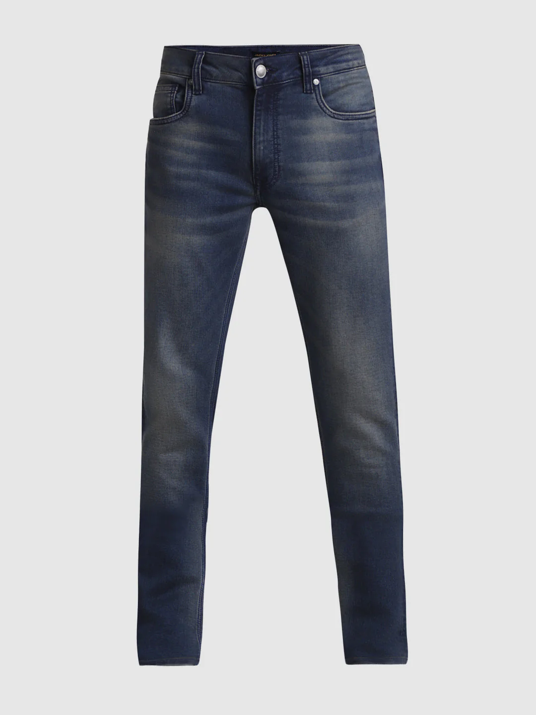 Dark Blue Knitted Liam Super Skinny Jeans - Image 6
