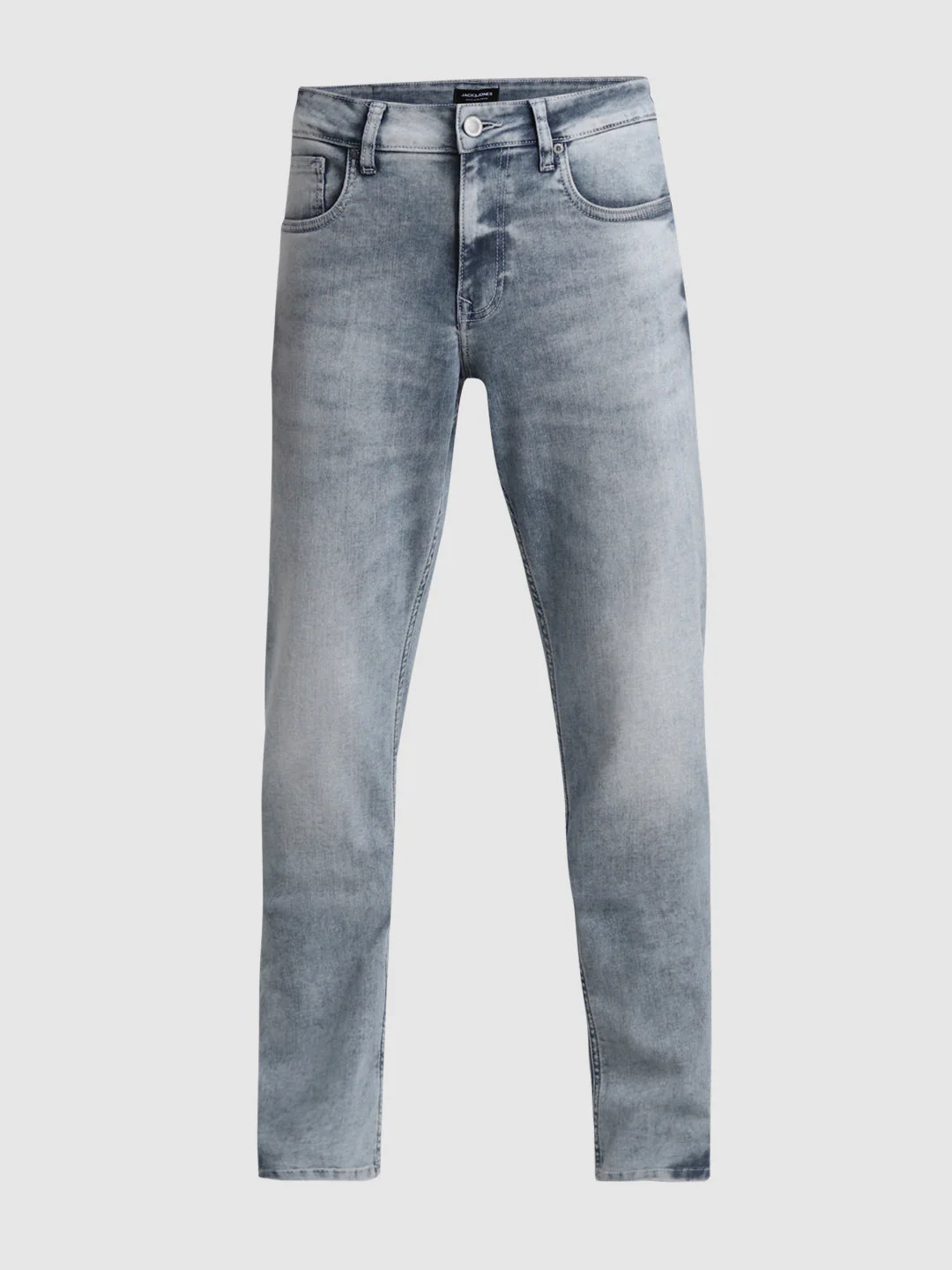 Grey 5 Pocket Glenn Slim Fit Jeans - Image 6