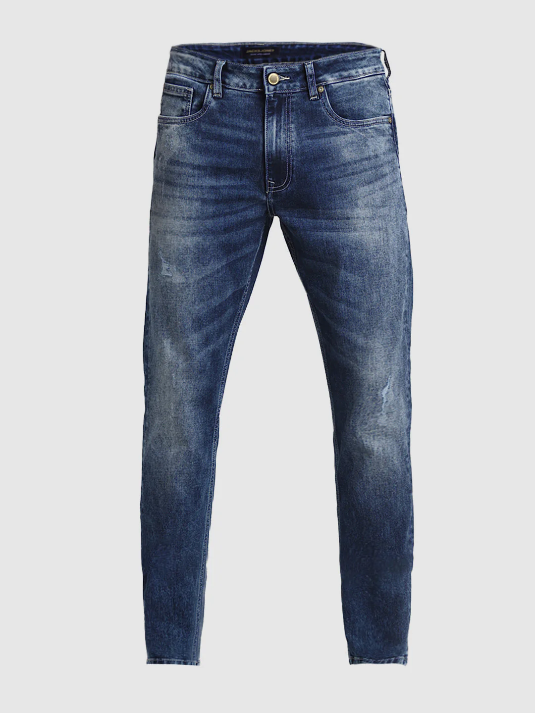 Blue Washed Ben Skinny Jeans - Image 7