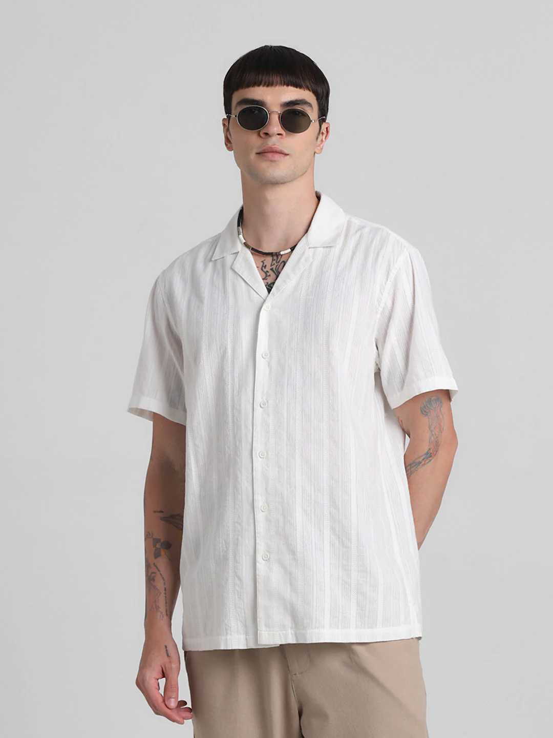 Off-White Resort Collar Dobby Shirt