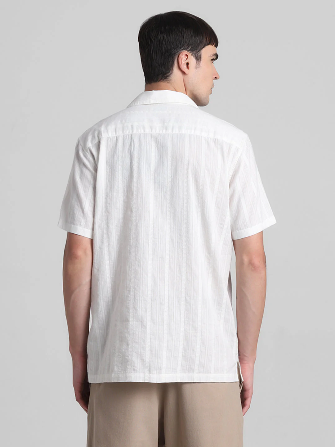 Off-White Resort Collar Dobby Shirt - Image 4