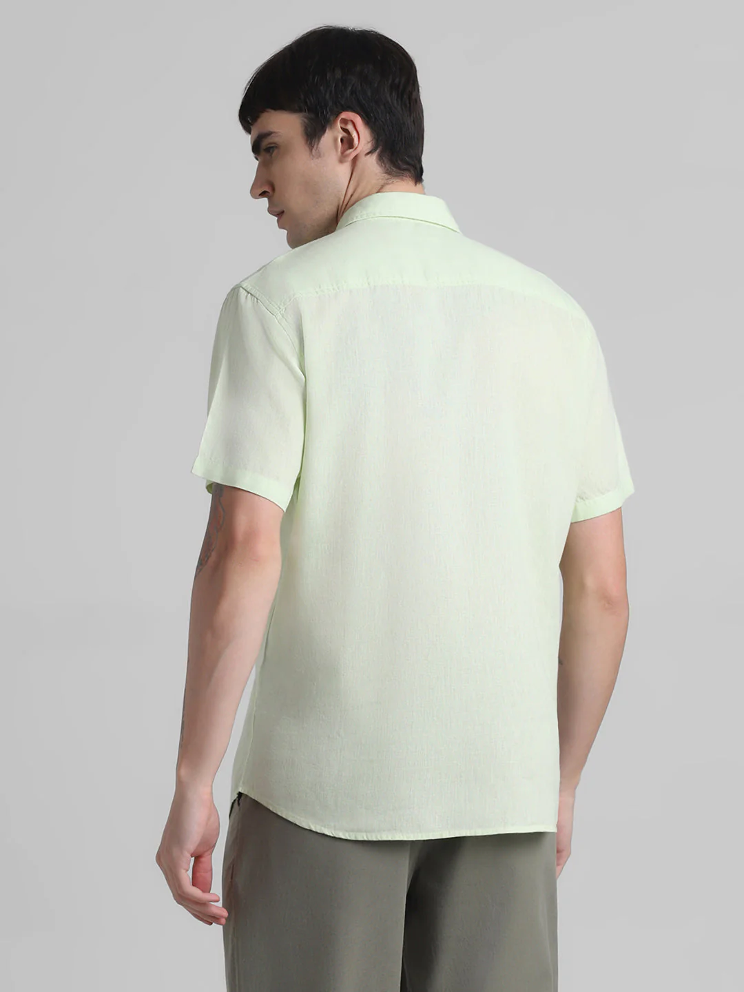 Mint Green Short Sleeve Shirt - Image 4