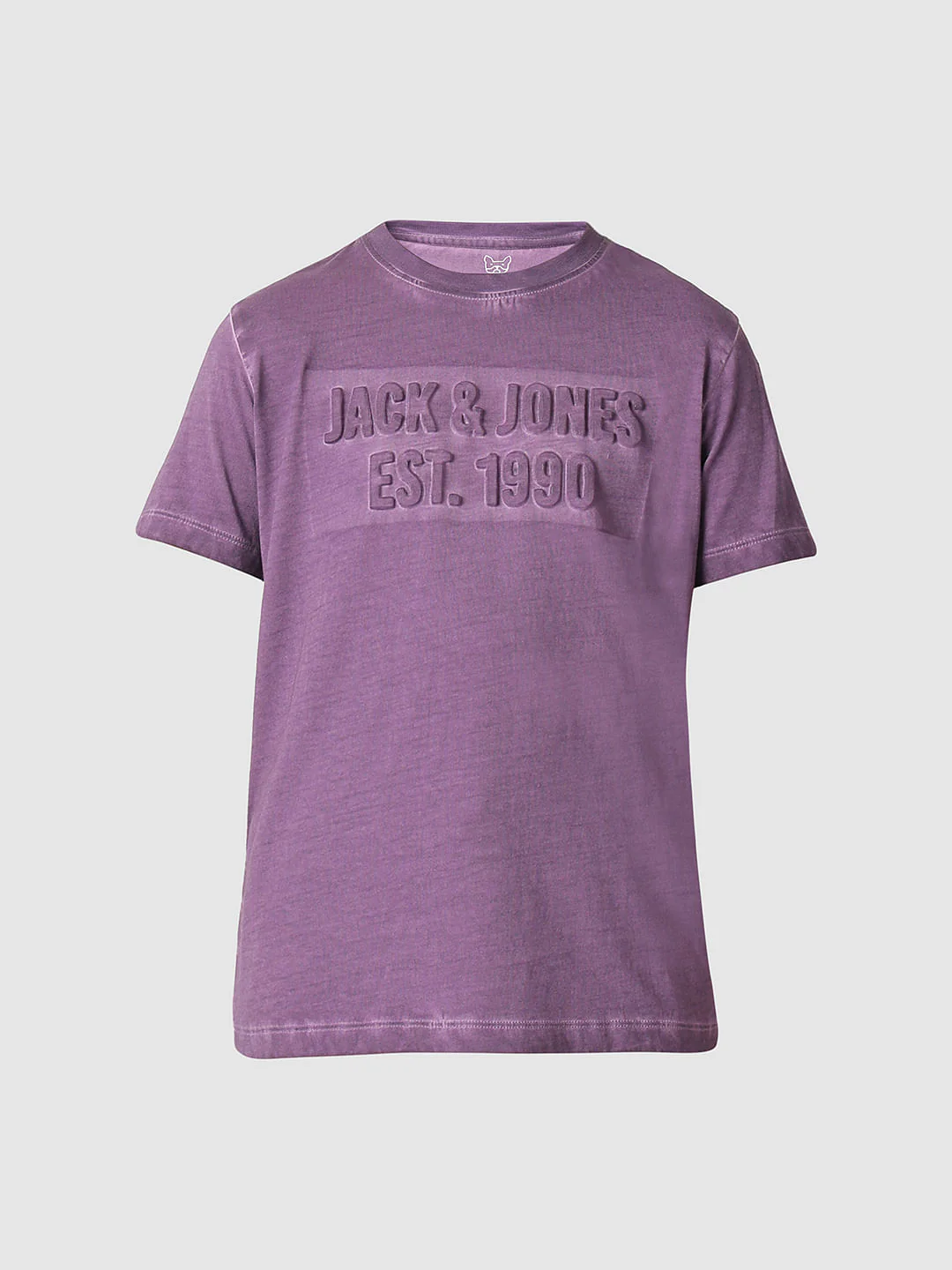 Boys Purple Logo Print T-shirt - Image 7