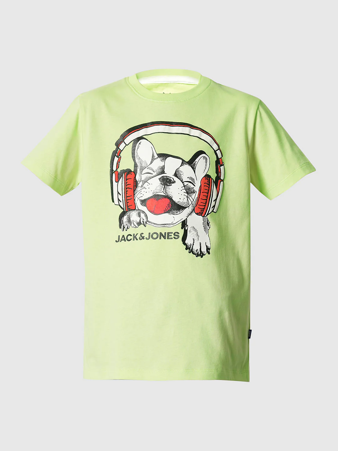 Boys Green Graphic Print Crew Neck T-shirt - Image 7