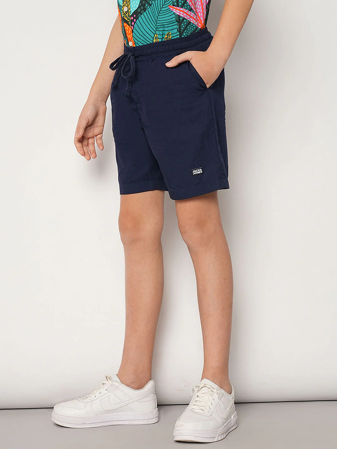Navy Blue Casual Shorts - Image 3