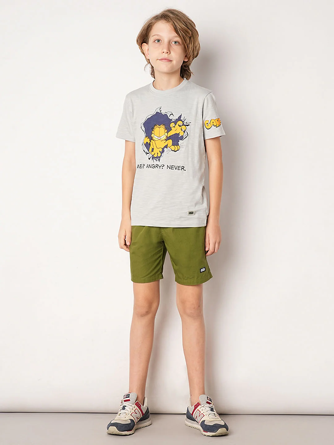 Dark Green Cotton Shorts - Image 5