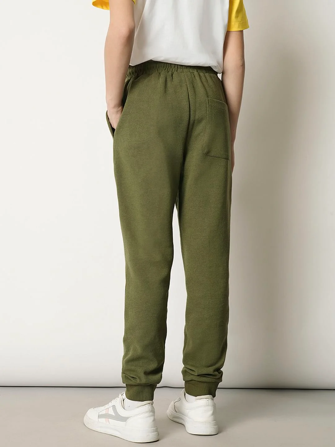 Boys Green Sweatpants - Image 4
