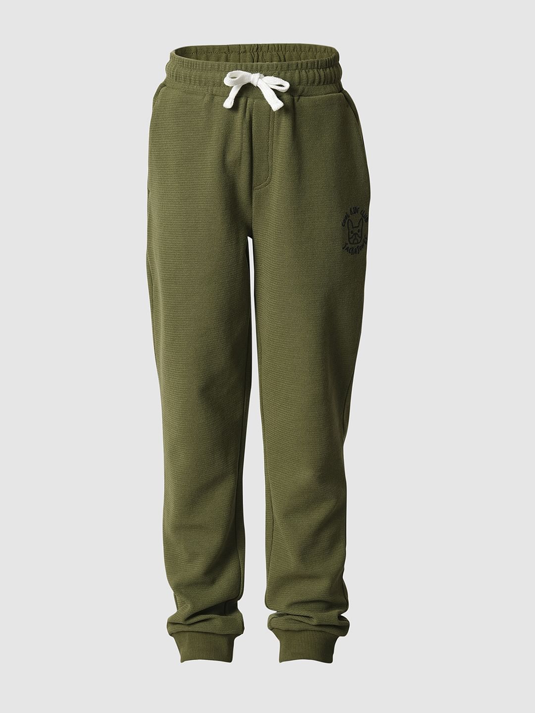 Boys Green Sweatpants - Image 7