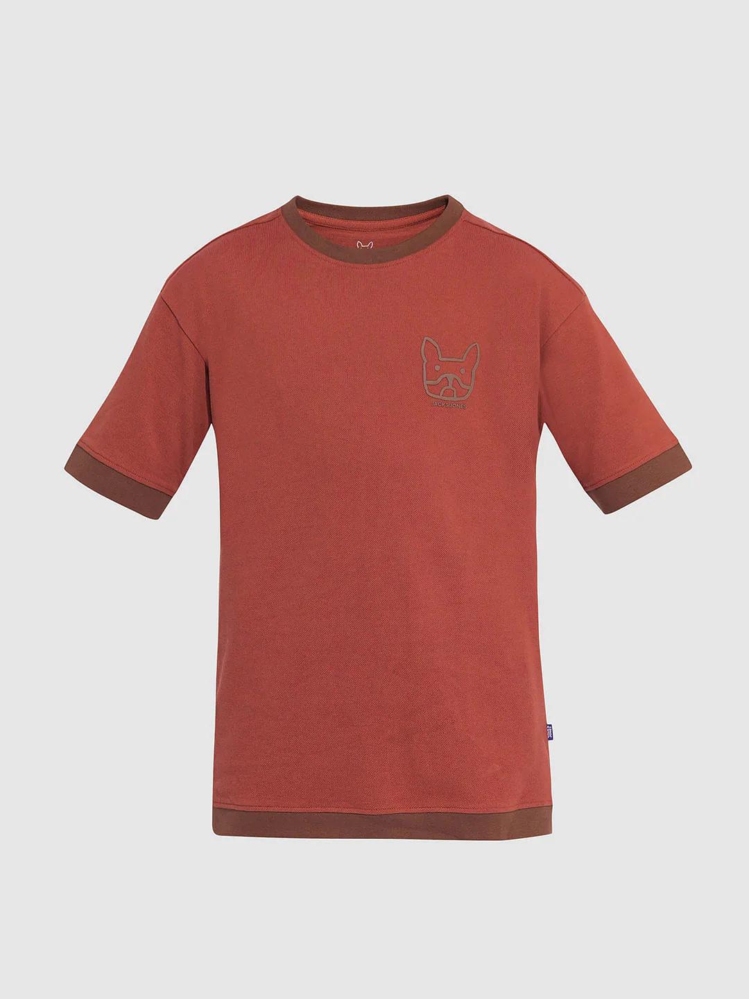 Boys Rust Co-ord Set T-Shirt - Image 7