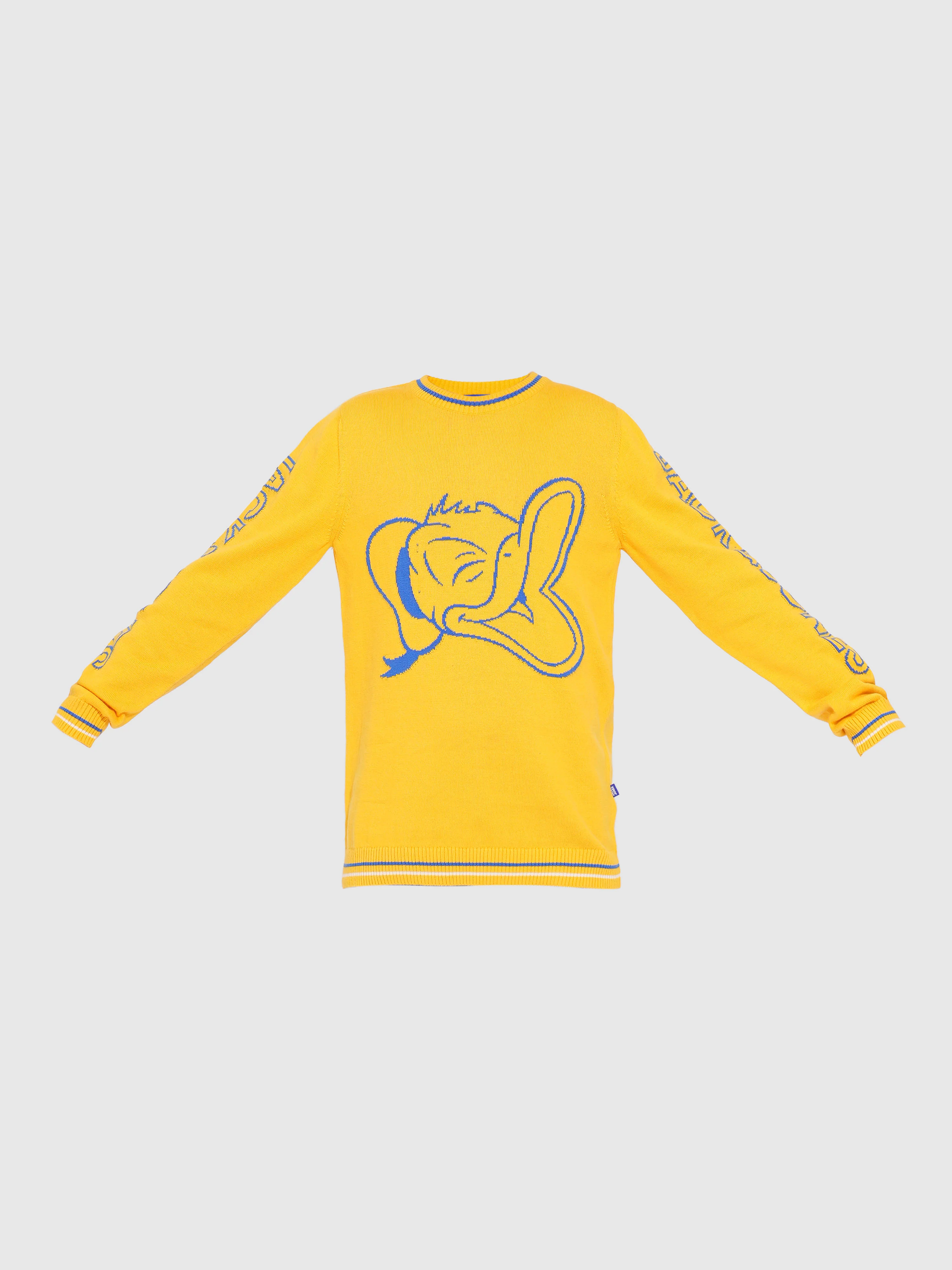 DONALD DUCK Yellow Printed Pullover - Image 7