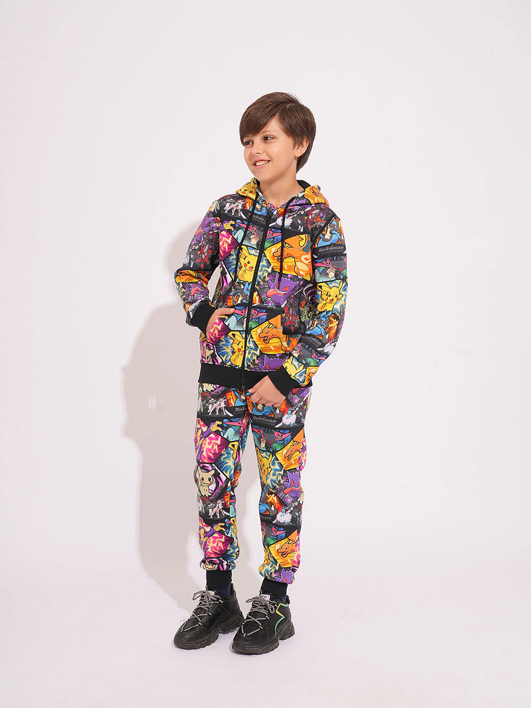 Pokemon Digital Print Hooded Sweatshirt - Image 5