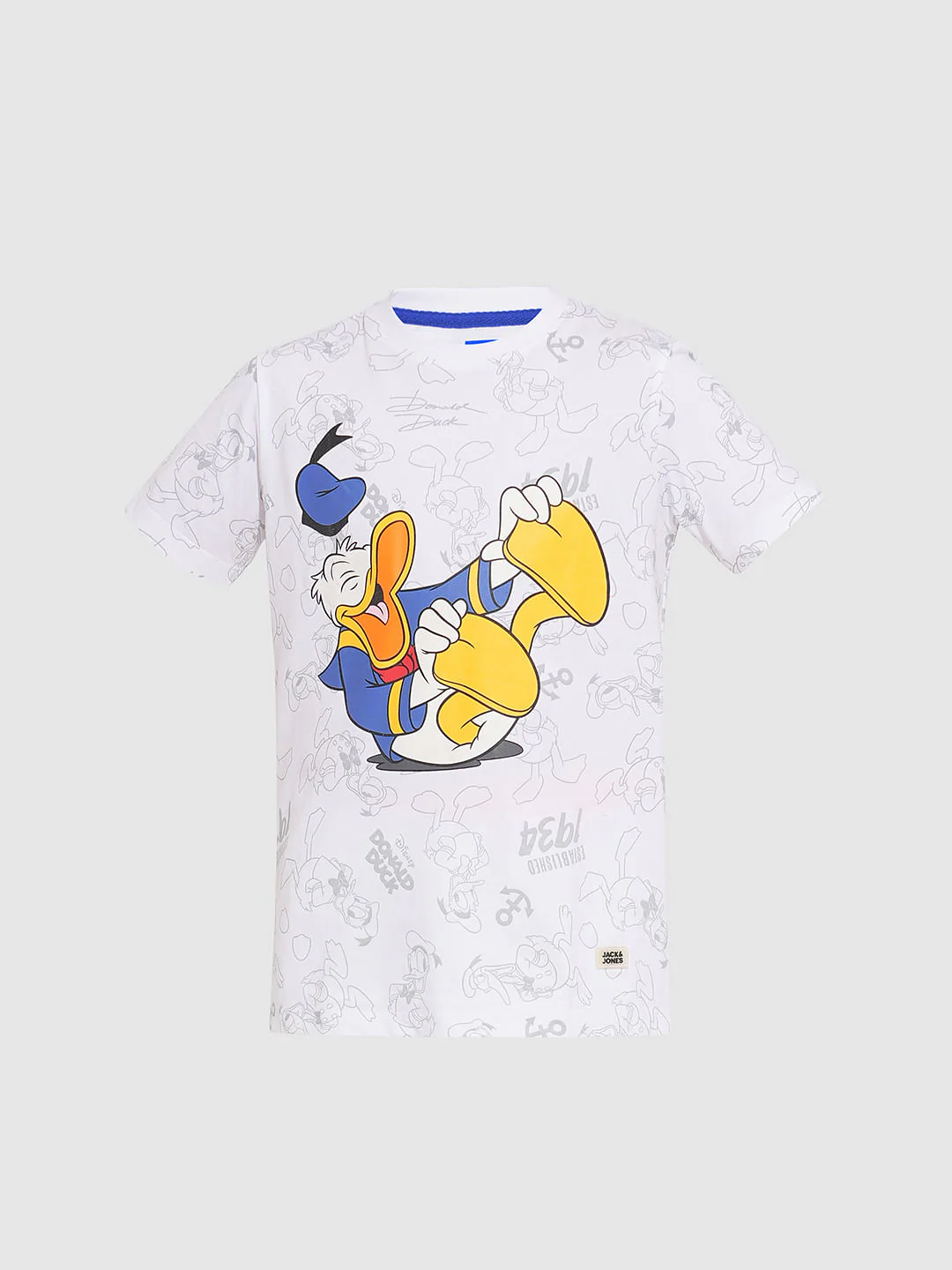 DONALD DUCK White Printed Co-ord Set T-shirt - Image 7