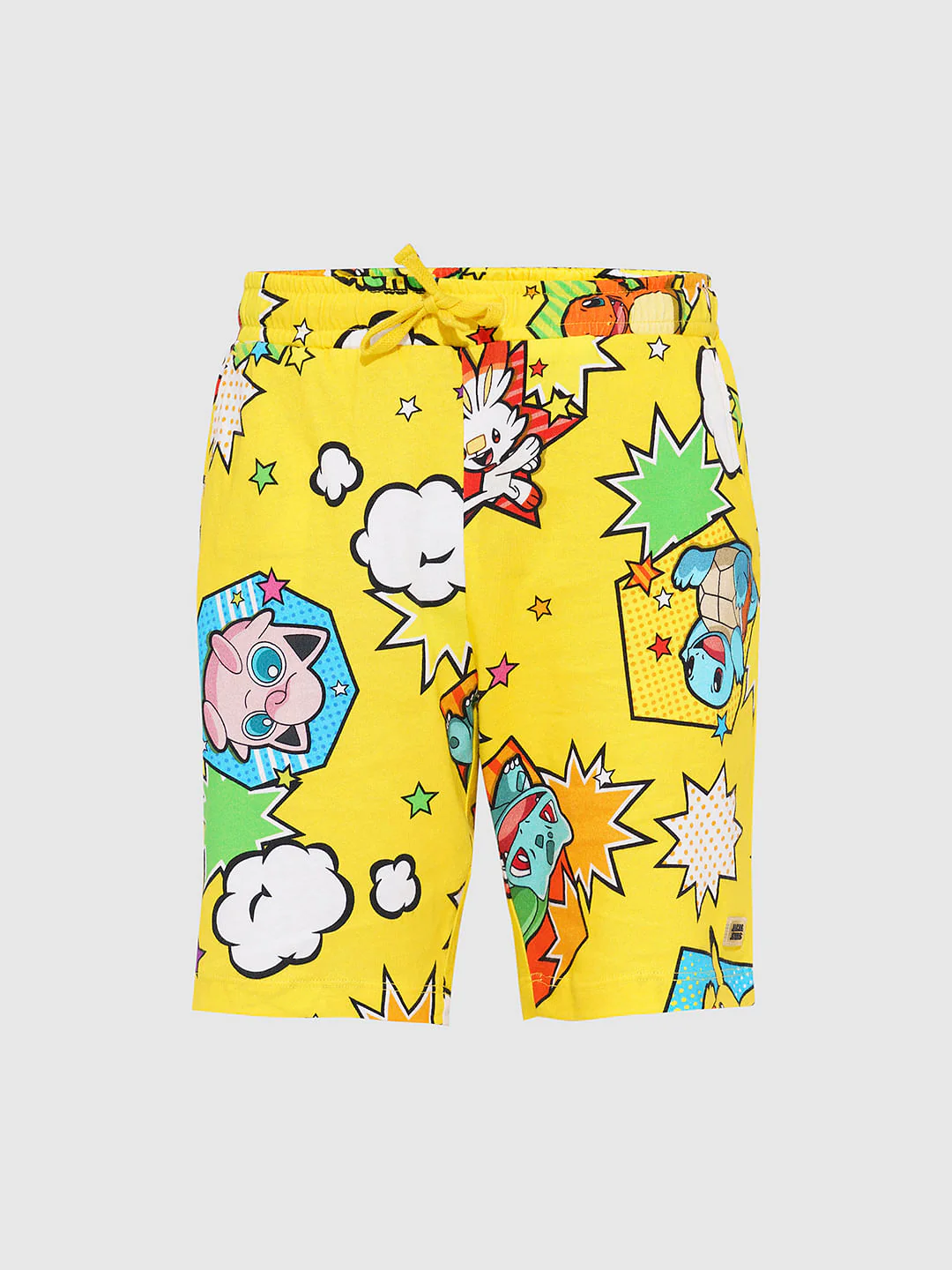 Pokemon Yellow Printed Co-ord Set Shorts - Image 7