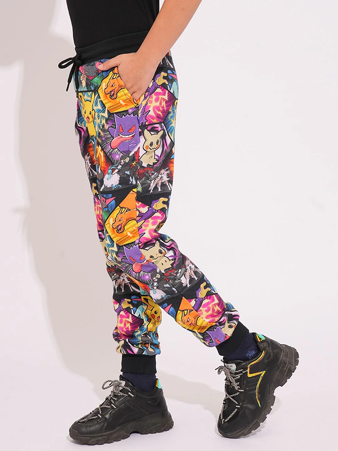 Pokemon Digital Print Co-ord Set Joggers - Image 3