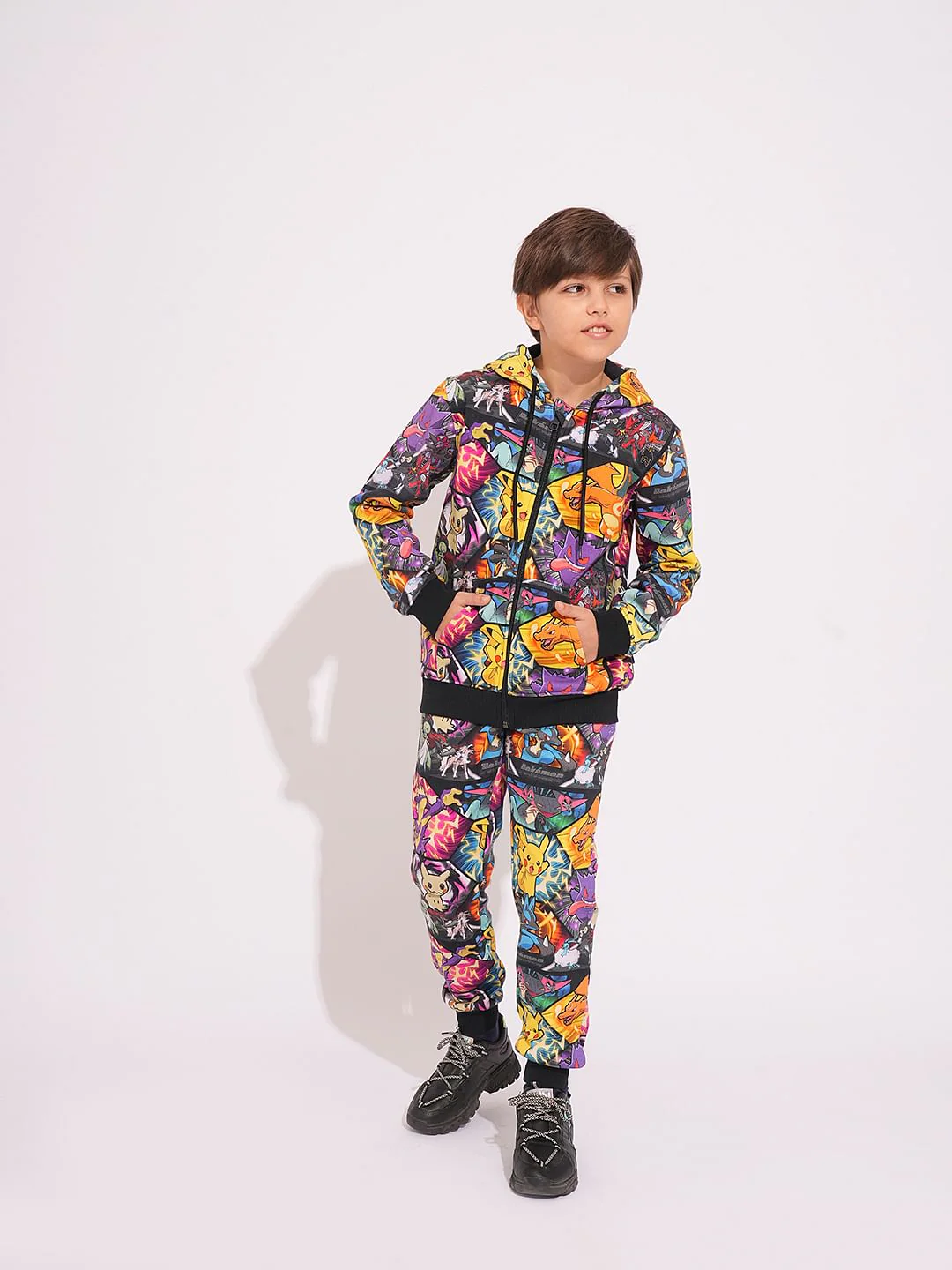 Pokemon Digital Print Co-ord Set Joggers - Image 5