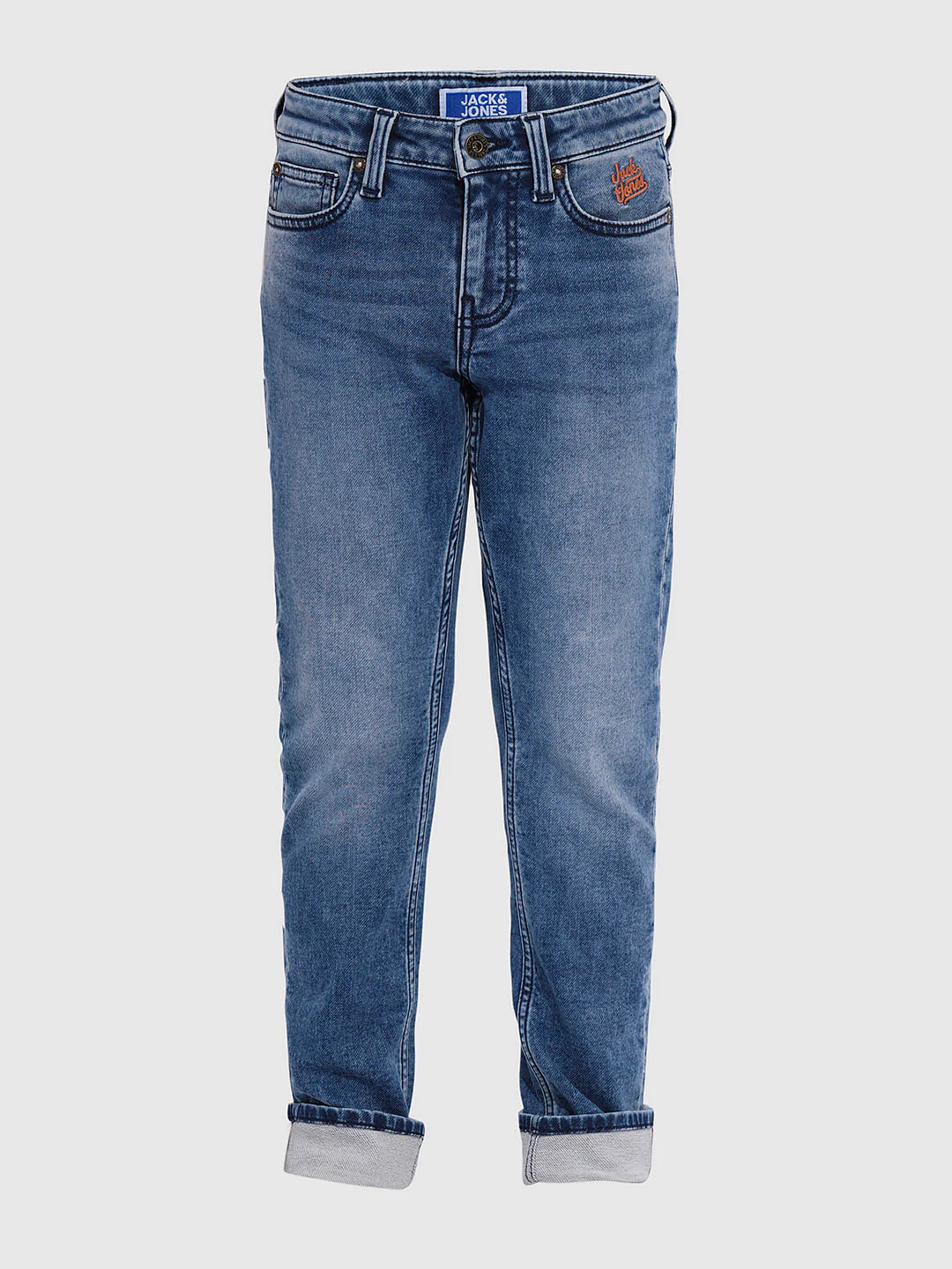 Blue Washed Clark Regular Fit Jeans - Image 7
