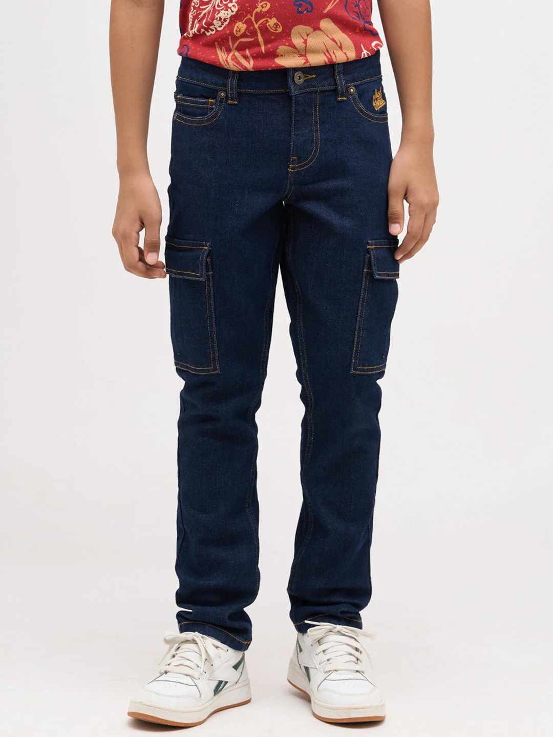 Dark Blue Clark Regular Fit Jeans - Image 2
