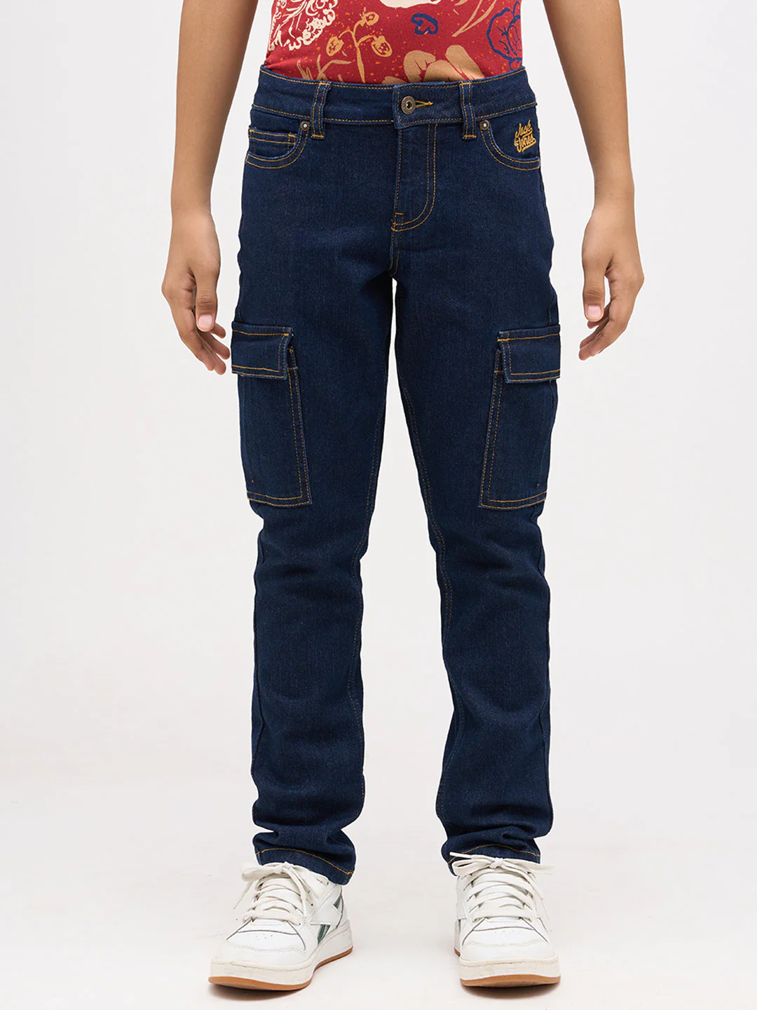 Dark Blue Clark Regular Fit Jeans - Image 8