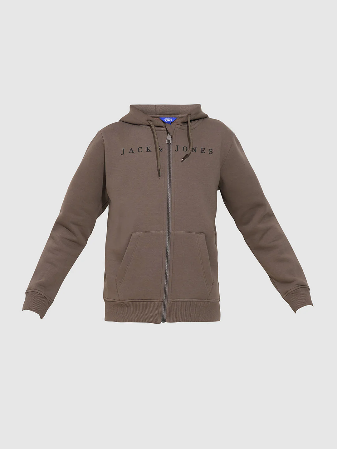 Brown Hooded Co-ord Set Sweatshirt - Image 7