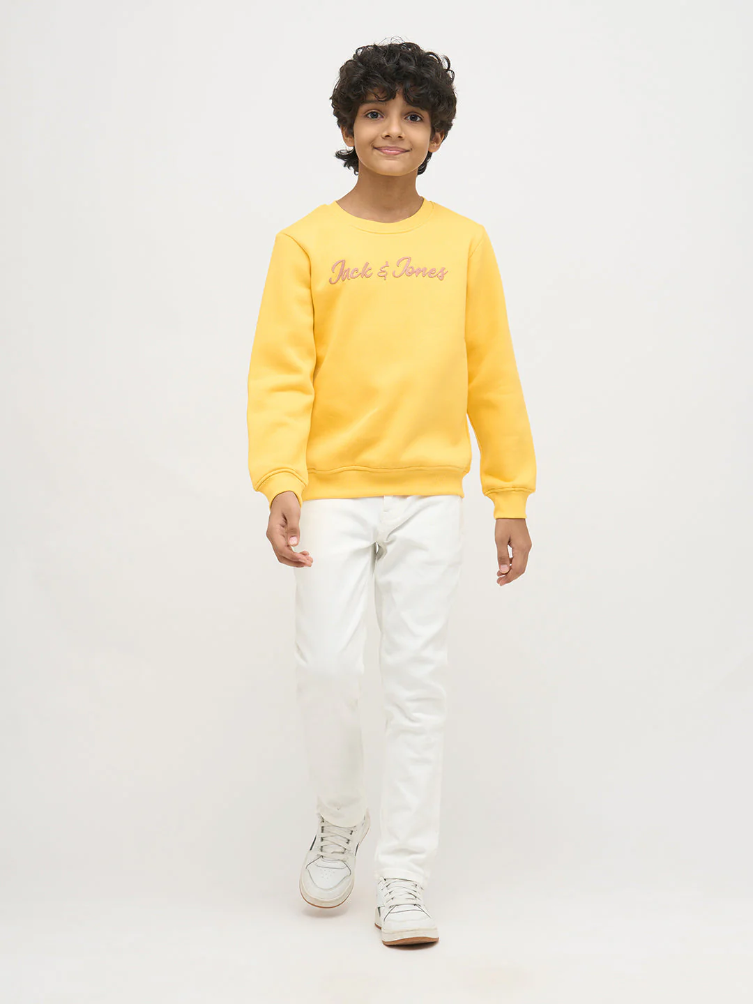 Boys Logo Text Sweatshirt - Image 5