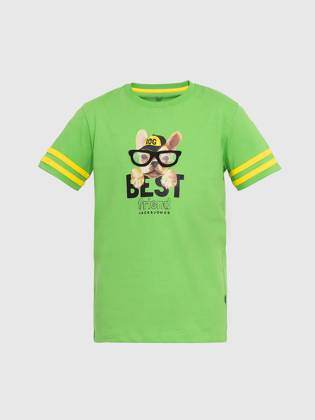 Green Doggo Print Cotton T-shirt - Image 7