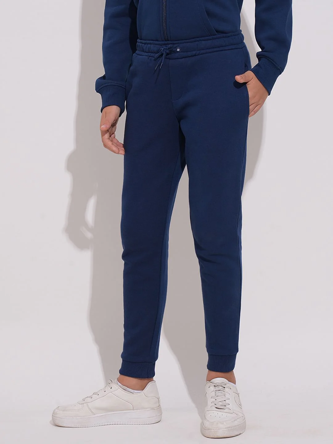 Boys Blue Co-ord Set Joggers - Image 3