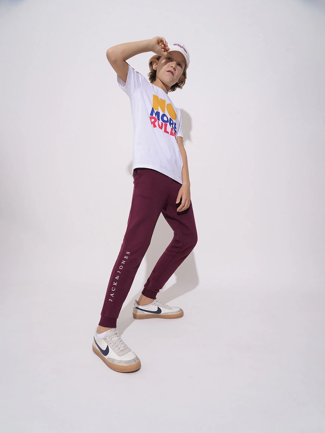 Boys Wine Co-ord Set Joggers