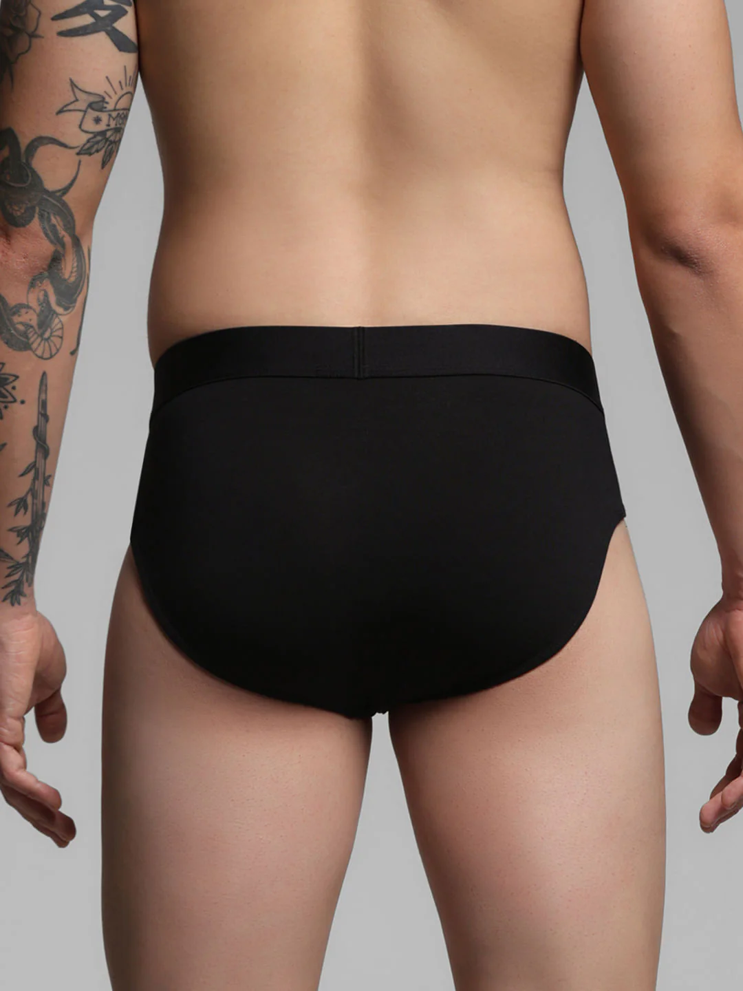 Black Supima Cotton Briefs - Image 3