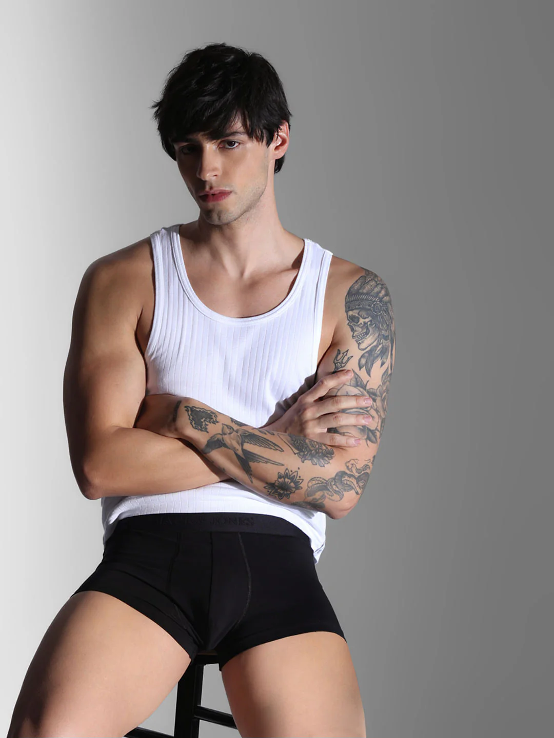 Black Supima Cotton Trunks - Image 5