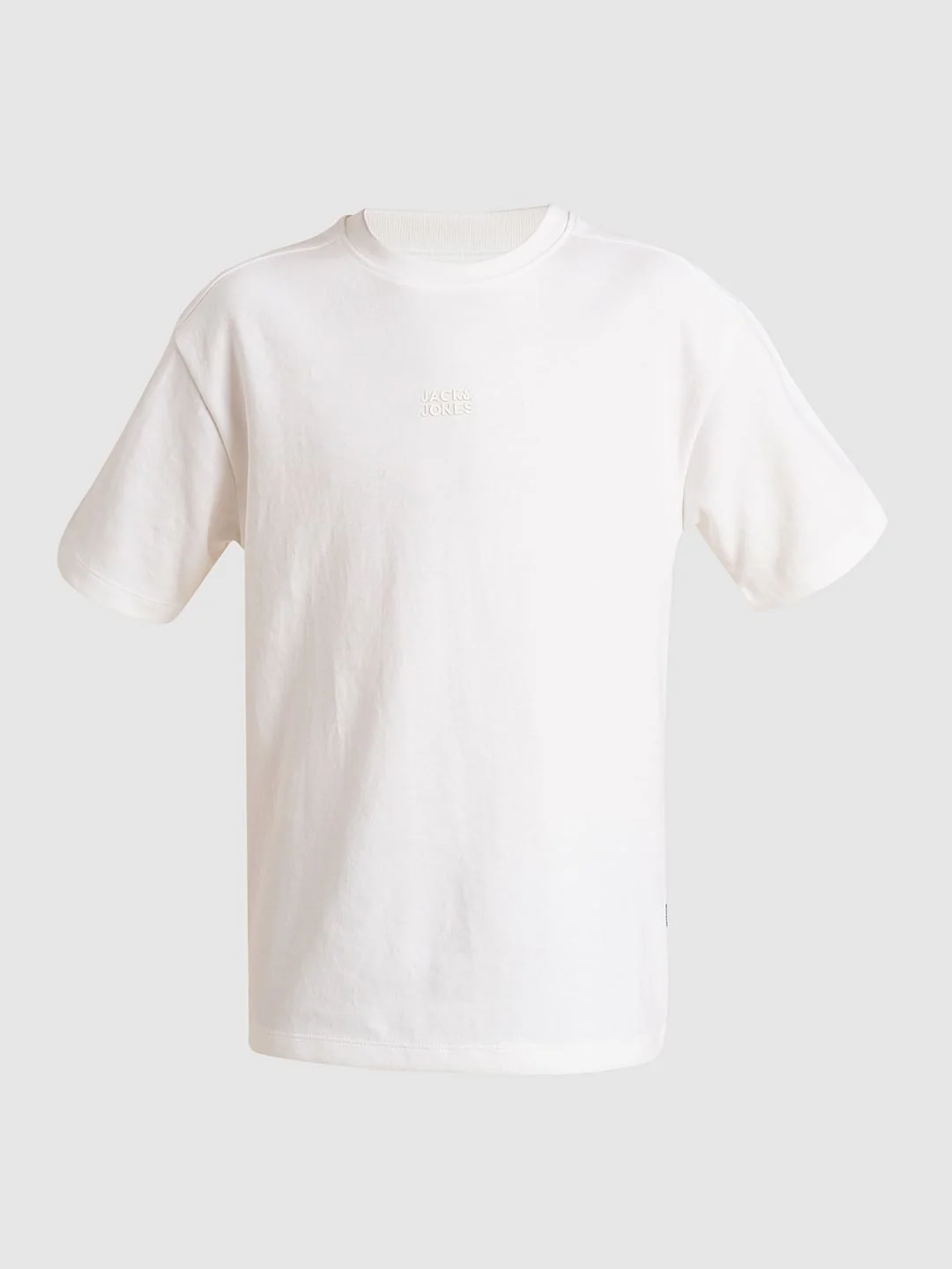 Boys White Logo Print Oversized T-shirt - Image 7