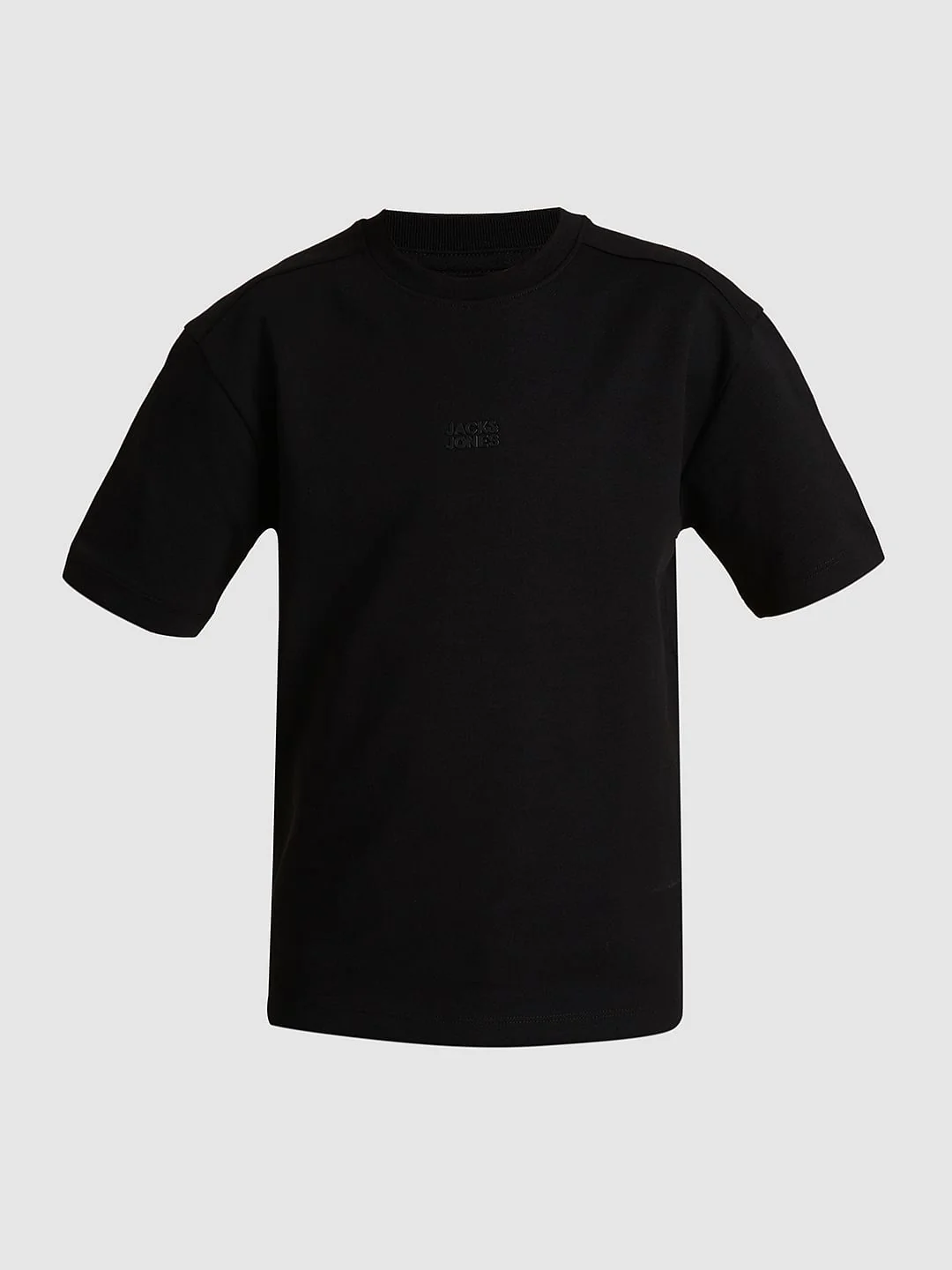 Boys Black Logo Print Oversized T-shirt - Image 7