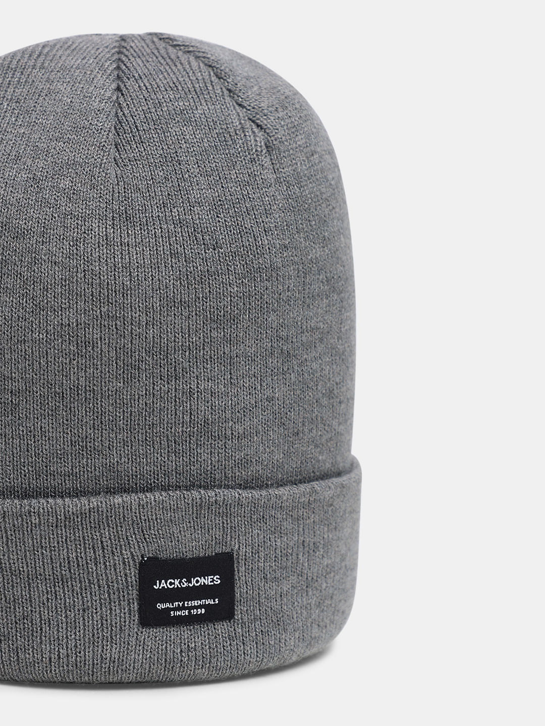 Grey Melange Beanie - Image 2