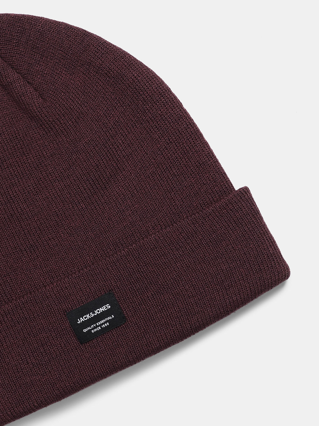 Dark Maroon Beanie - Image 3