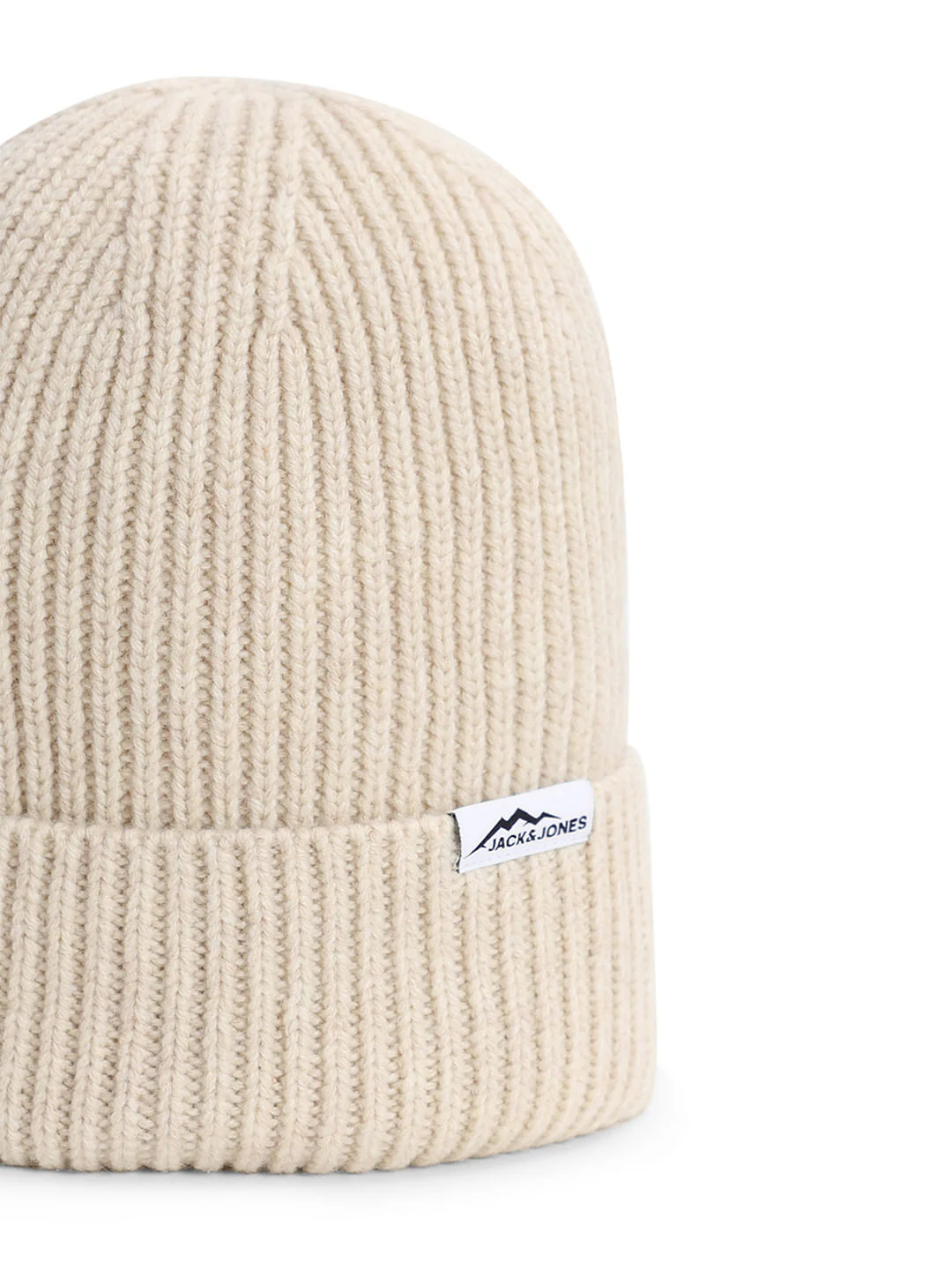 Beige Woollen Beanie - Image 2