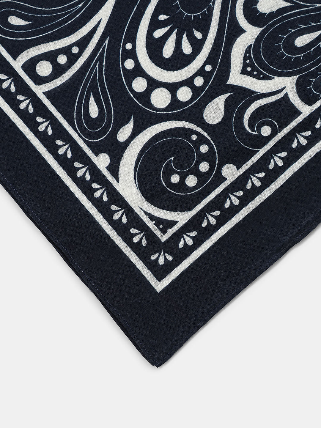 Blue Printed Scarf - Image 3