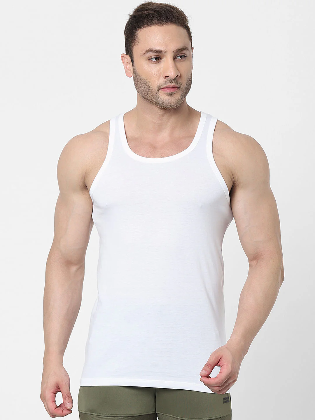 Pack Of 2 White Vests - Image 2
