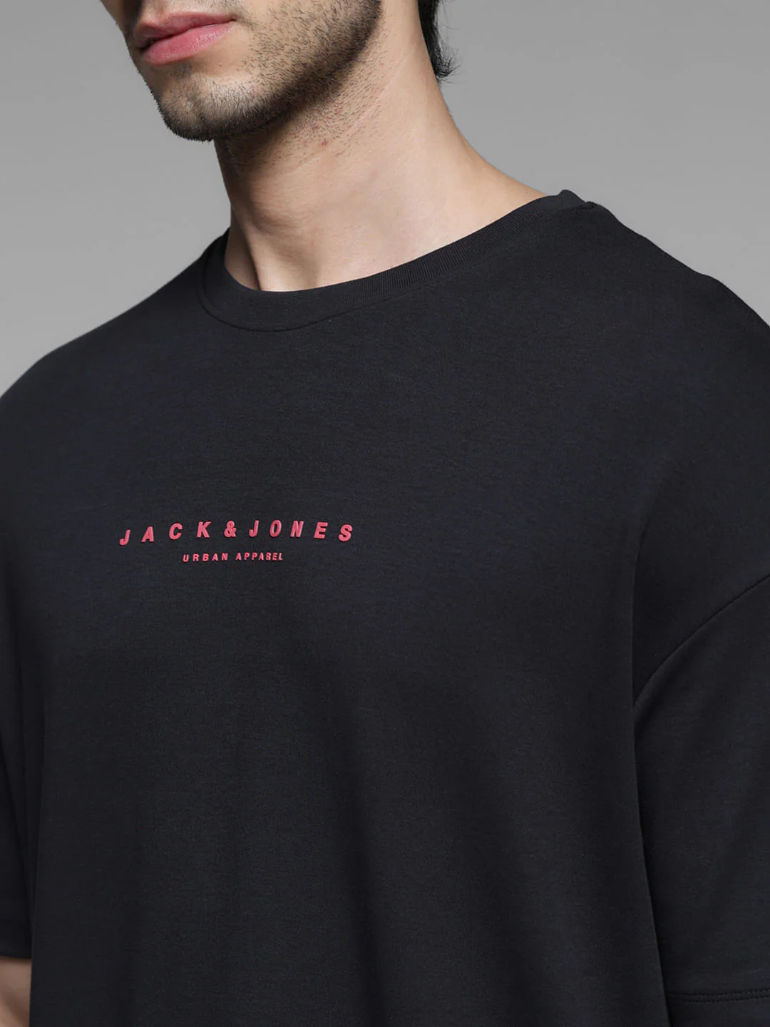 Black Doggo Print Oversized T-shirt - Image 5