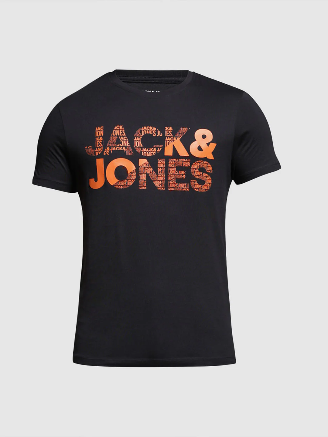 Black Logo Print Cotton T-shirt - Image 7
