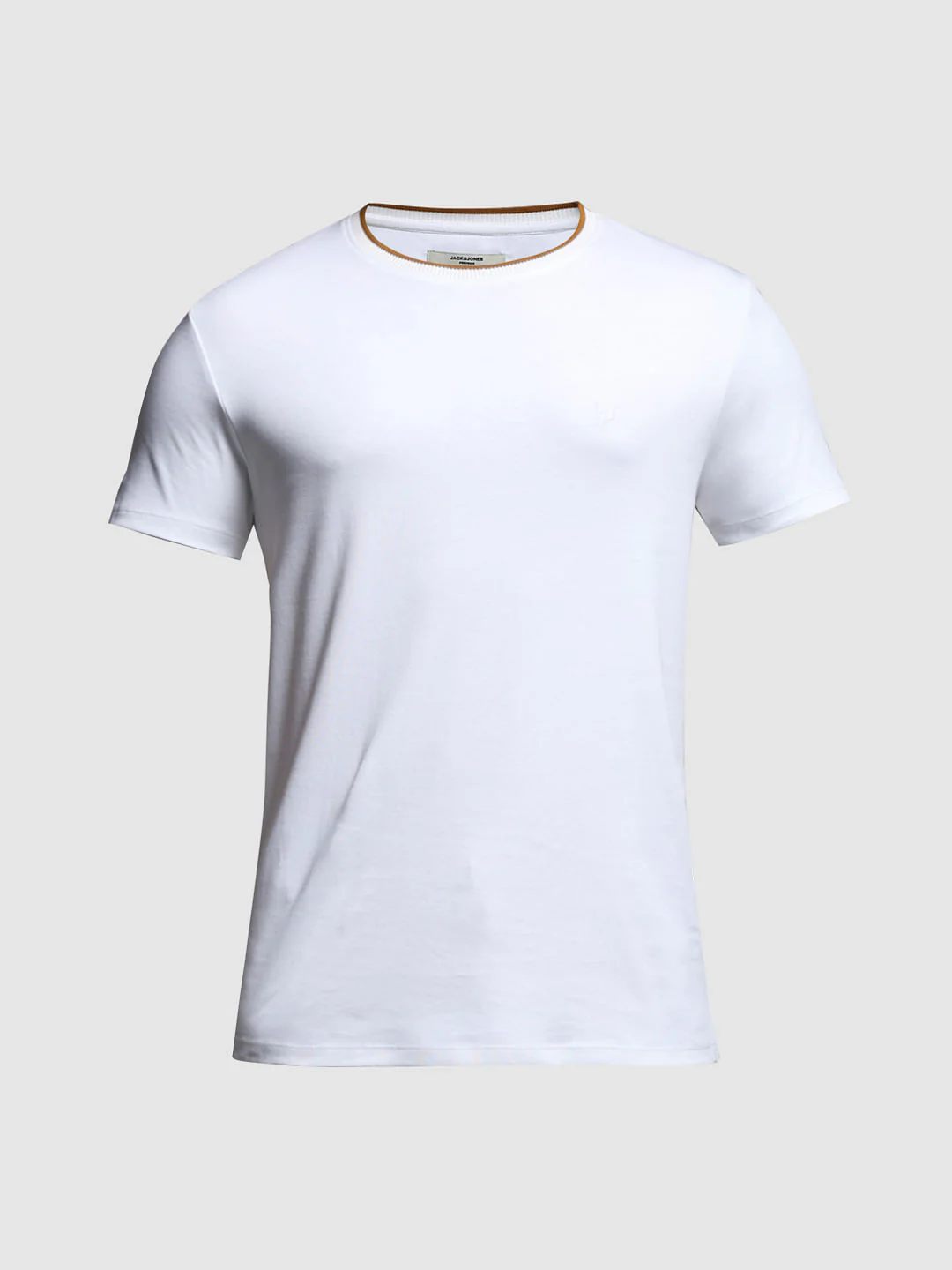 Brown Cotton Crew Neck T-shirt - Image 7