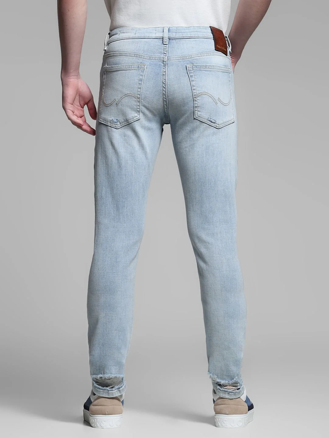 LIGHT BLUE GLENN SLIM FIT JEANS - Image 3