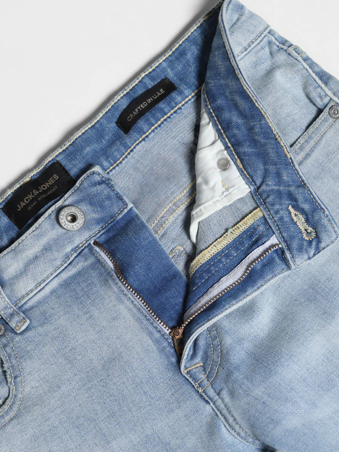 LIGHT BLUE GLENN SLIM FIT JEANS - Image 6
