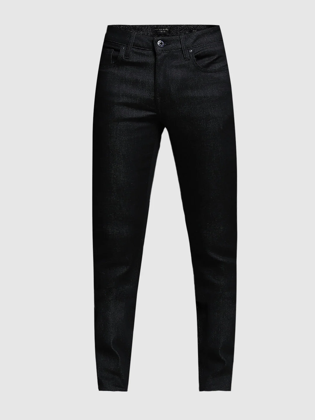 Black Low Rise Glenn Slim Fit Jeans - Image 8