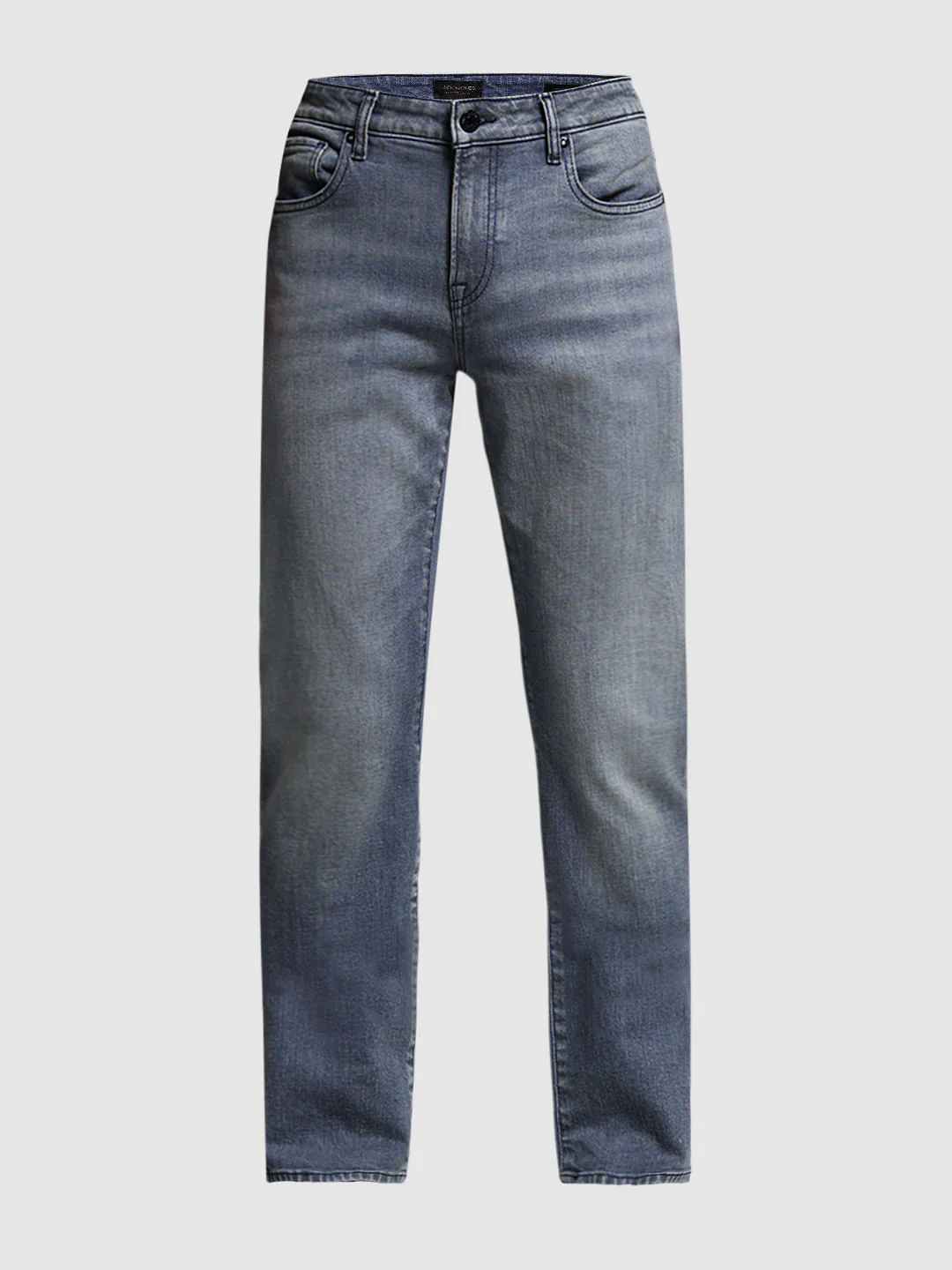 Blue Mid Rise Clark Regular Fit Jeans - Image 8