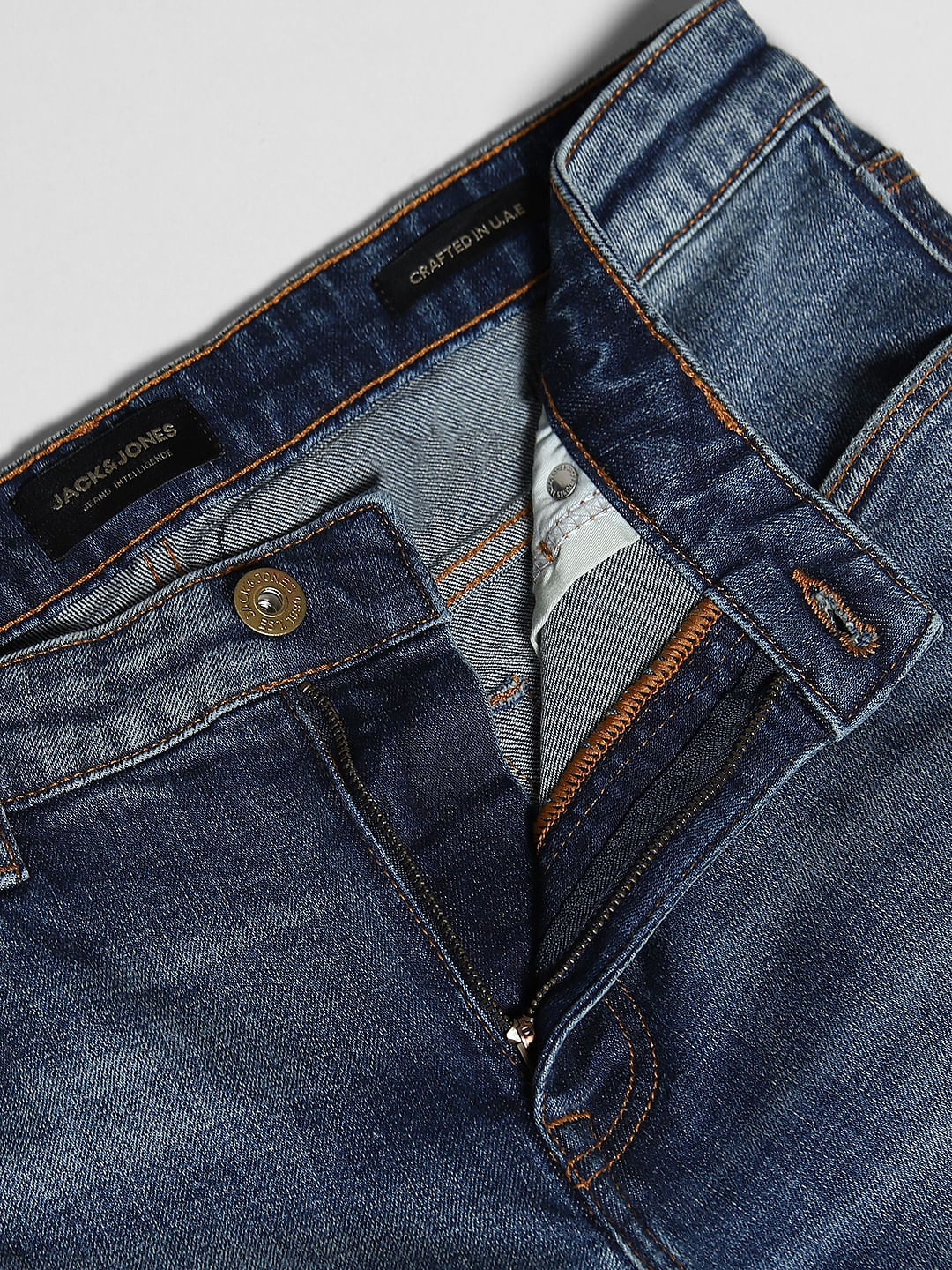 Blue Low Rise Tim Anti Fit Jeans - Image 5