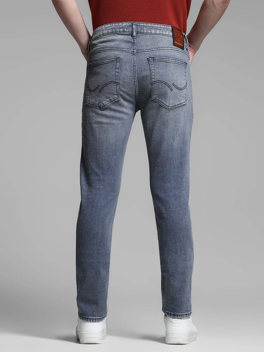 Blue Low Rise Ben Skinny Fit Jeans - Image 3