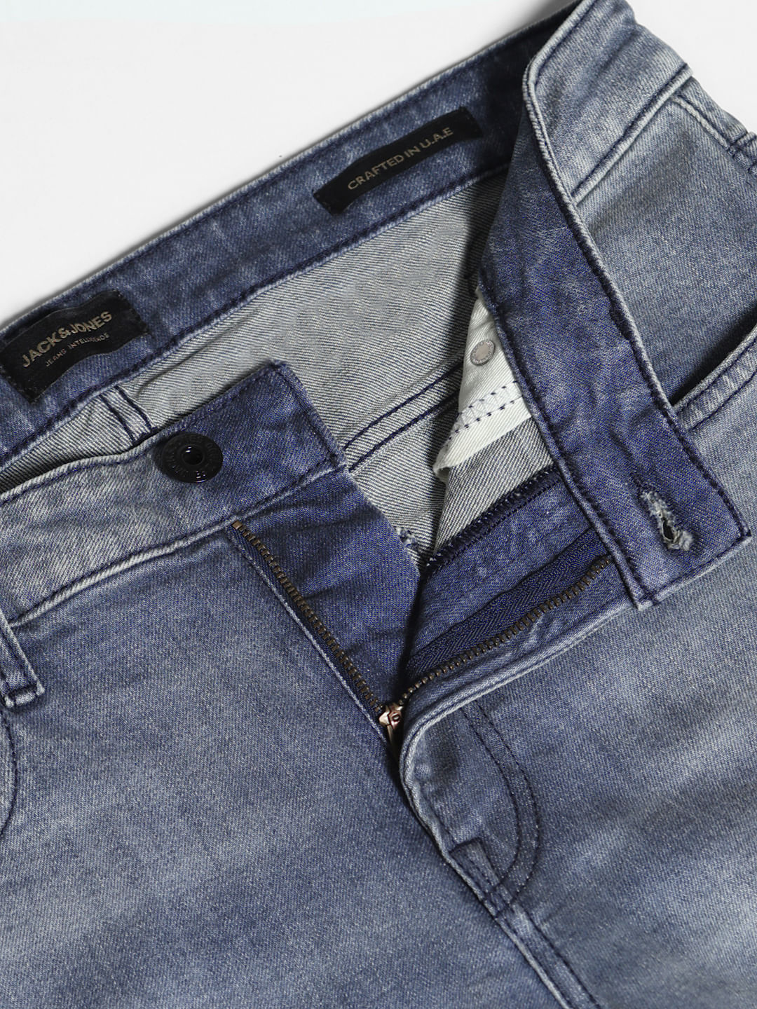 Blue Low Rise Ben Skinny Fit Jeans - Image 5