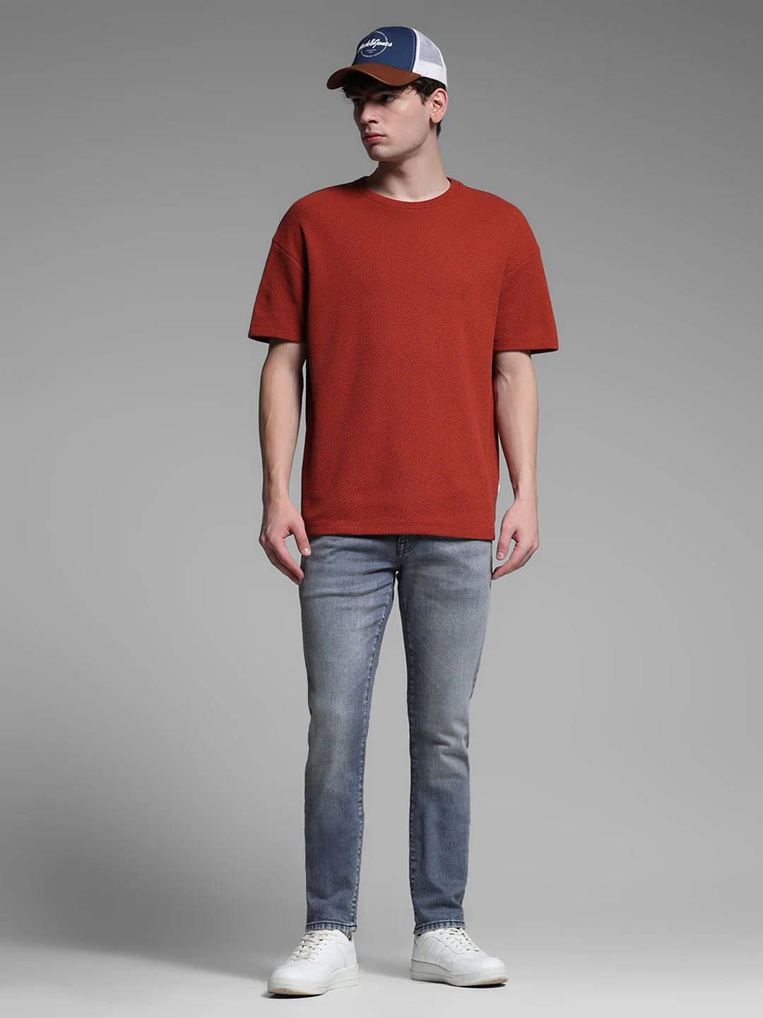 Blue Low Rise Ben Skinny Fit Jeans - Image 6