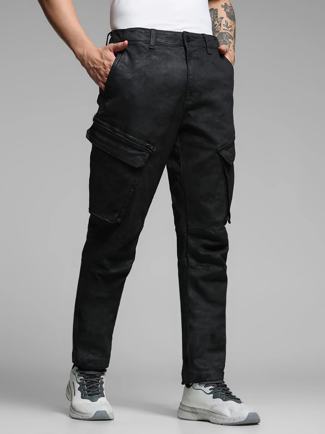 Black Low Rise Paul Anti Fit Jeans