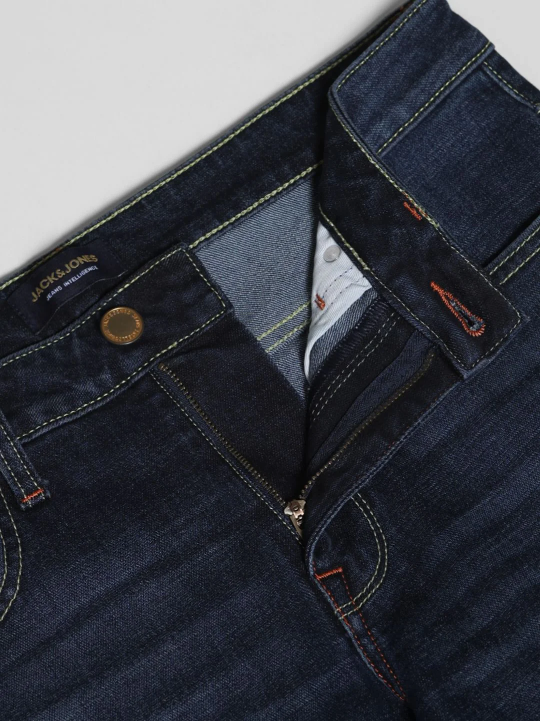 Dark Blue Low Rise Glenn Slim Fit Jeans - Image 5