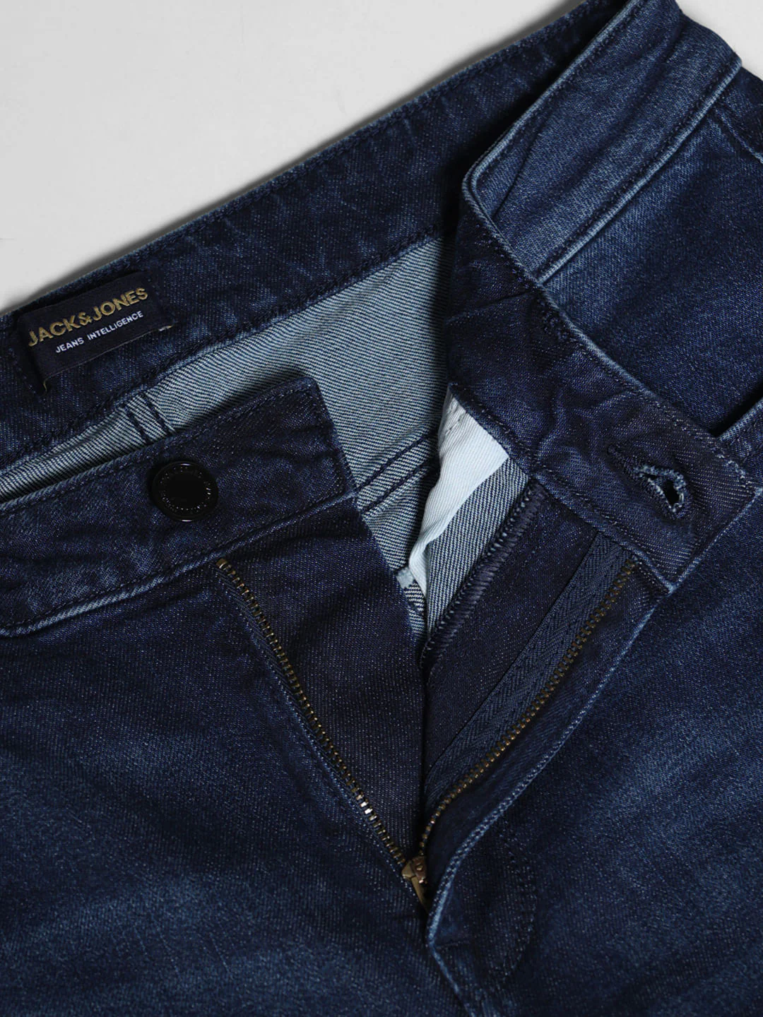 Dark Blue Low Rise Ben Skinny Jeans - Image 5